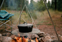 Load image into Gallery viewer, Portable Adjustable Tripod Cooker with 18" Grill for Outdoor Cooking Adventures