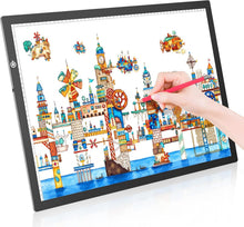 Load image into Gallery viewer, Versatile A2 LED Light Box with Flicker-Free Technology for Artists &amp; Designers