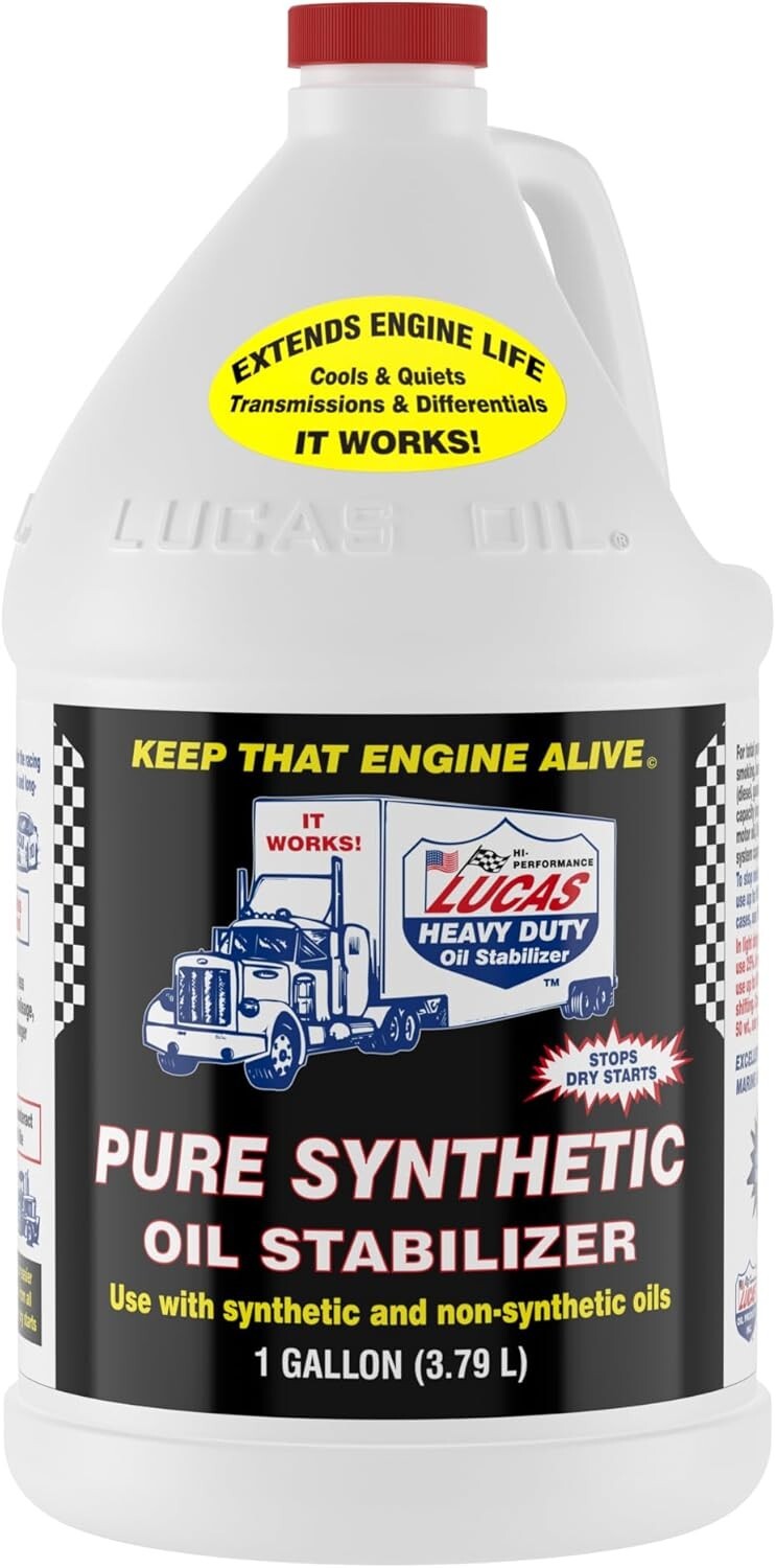5 Quart Universal Motorcycle Oil Stabilizer - Enhances Performance & Longevity