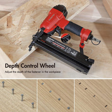 Load image into Gallery viewer, Professional Air-Powered Brad Nailer - Multifunctional with Depth Adjustment