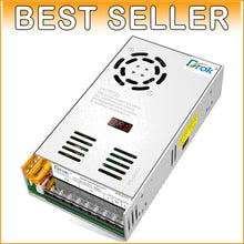 Load image into Gallery viewer, Adjustable 24V Power Supply - AC 110V/220V to DC 0-24V, 20A with LED Display