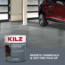 Load image into Gallery viewer, Durable 1-Gallon Epoxy &amp; Acrylic Garage Floor Paint - Slate Gray Satin Finish