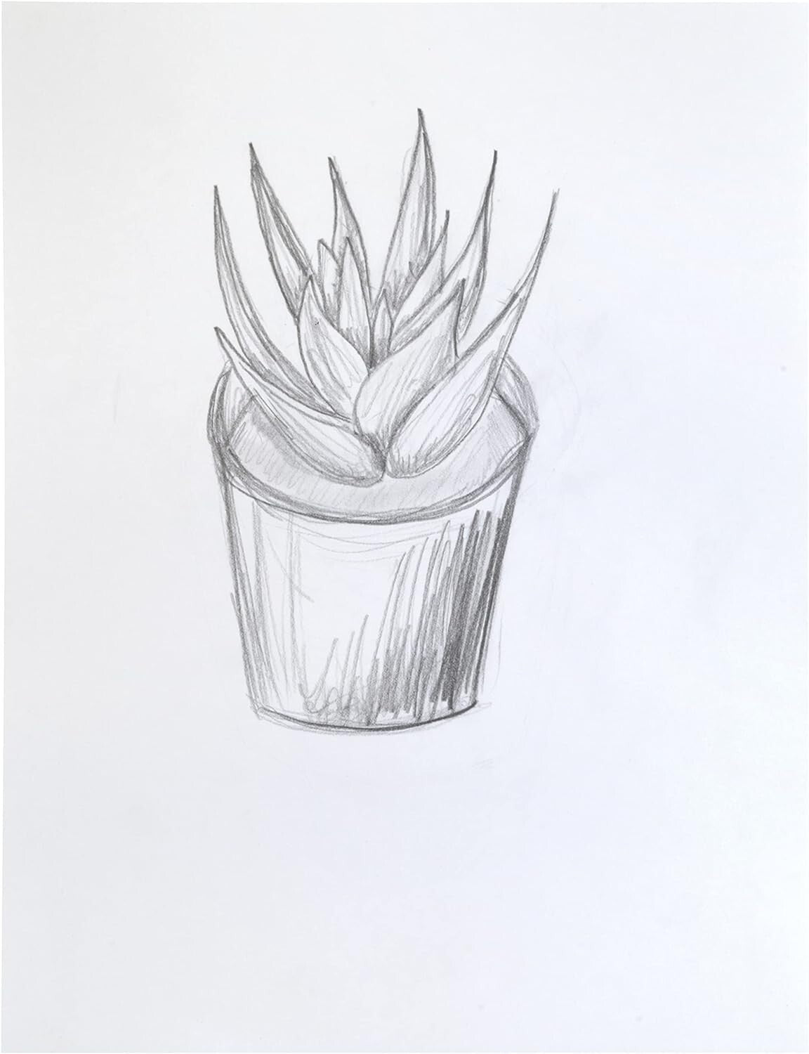 Acid-Free Mixed Media Paper, 9" x 12" - 500 Heavyweight Sheets for Artists