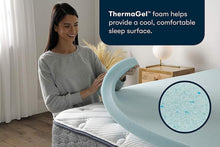 Load image into Gallery viewer, Gel-Infused Cooling Queen Mattress Pad - 100% Memory Foam Pressure Relief Topper