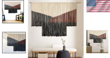 Load image into Gallery viewer, Stylish Tie-Dye Macrame Wall Hanging - Large 59''W x 35''L for Dreamy Interiors