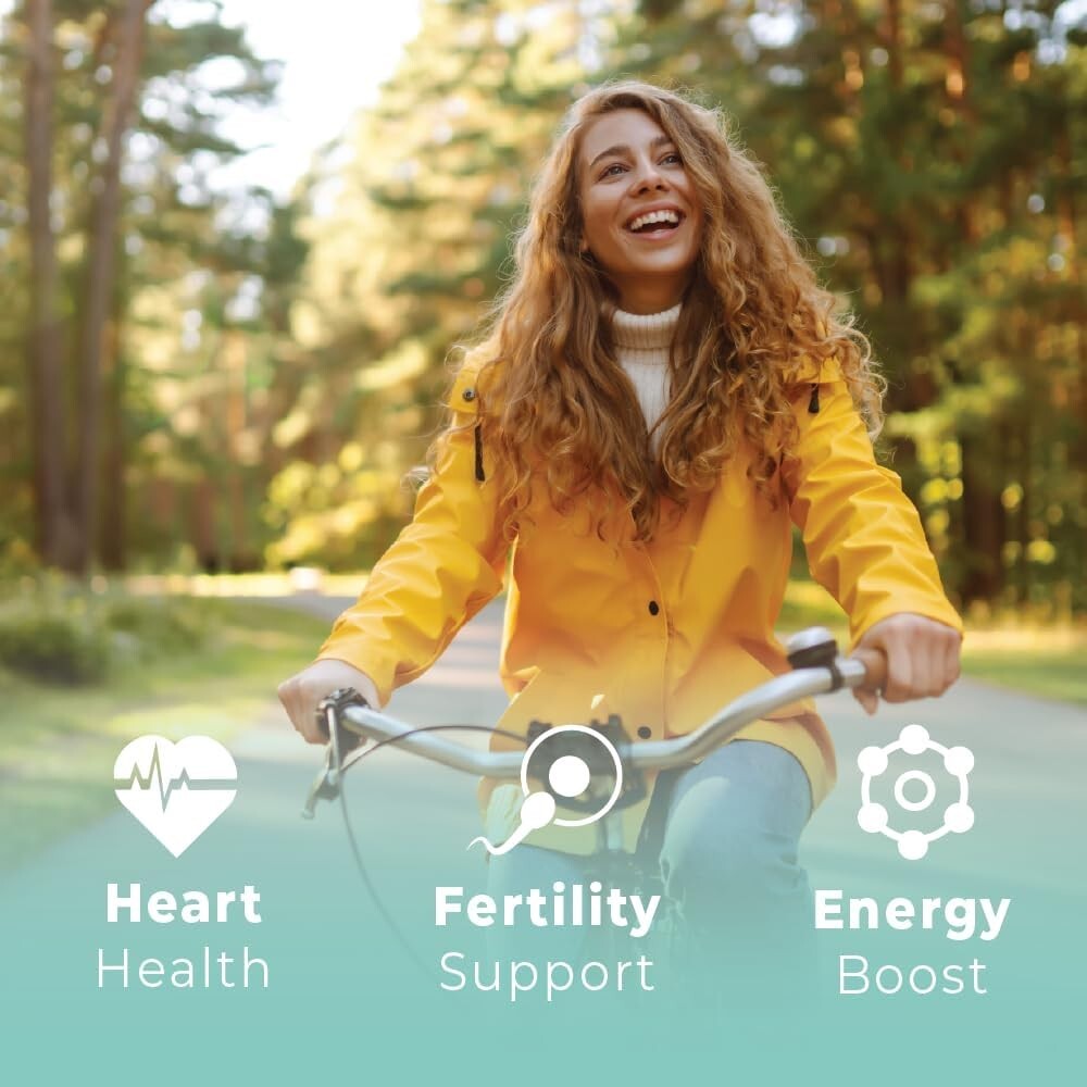 The Original 100mg CoQ10 Softgels – Essential Antioxidant for Energy & Fertility