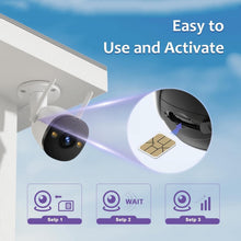 Load image into Gallery viewer, Multi-Size 4G LTE SIM Card for Security Cameras and Mobile Devices - USA Service