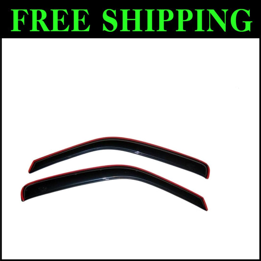 AVS In-Channel Rain Guards for Chevy Express/GMC Savana 1500/2500/3500, Smoke