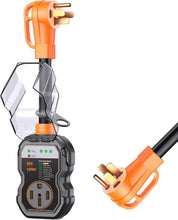 Load image into Gallery viewer, 15000 Joules 50 Amp RV Surge Protector with Circuit Analyzer &amp; Waterproof Design