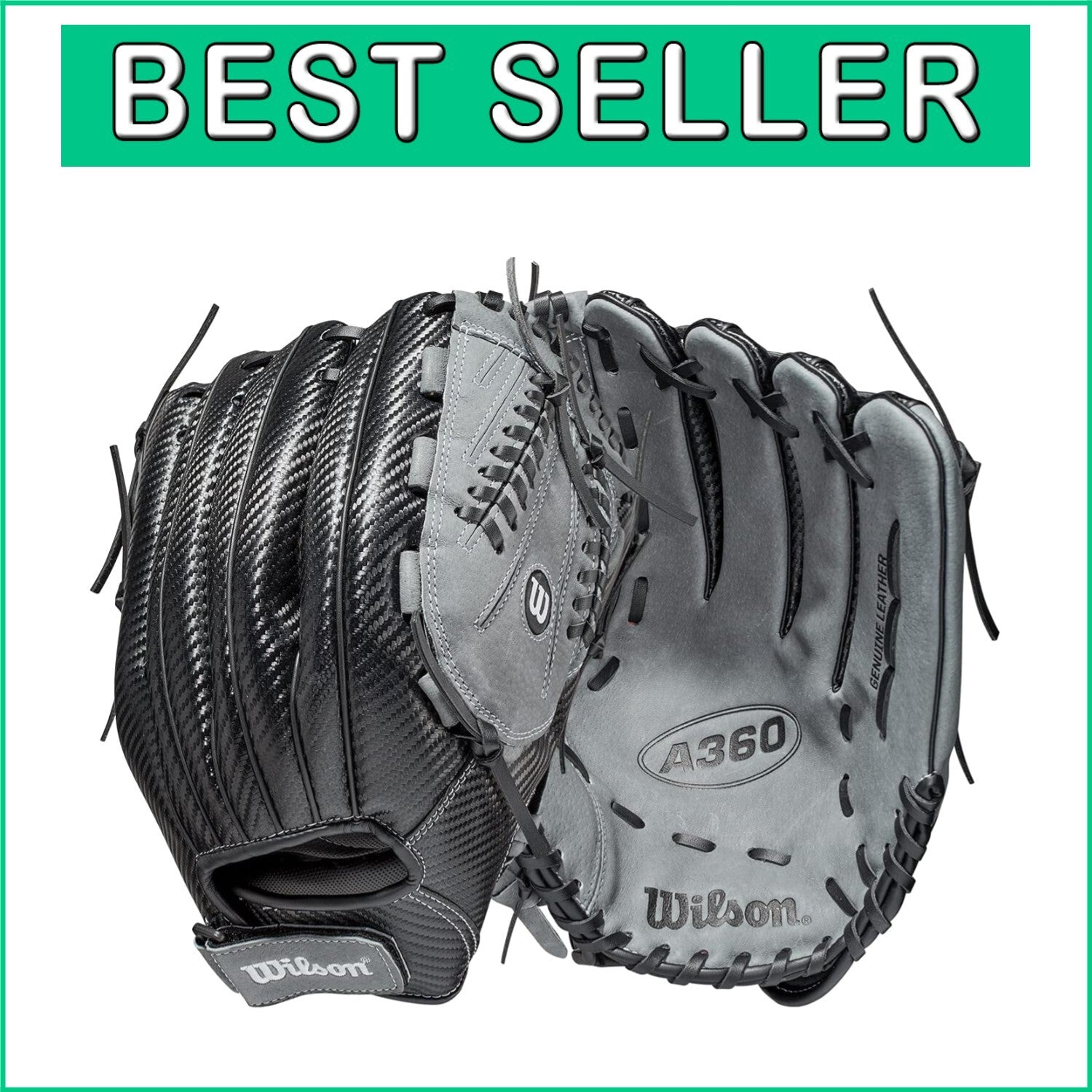 2021 A360 13" Adult Slowpitch Softball Glove - Right Hand Throw, Lightweight