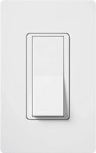 Load image into Gallery viewer, Modern 15 Amp Single-Pole White Paddle Switch - Quick Set Up, 6-Piece Bundle