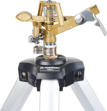 Load image into Gallery viewer, Metal Pulsating Sprinkler with 48'' Adjustable Tripod - QuickConnect Garden Tool