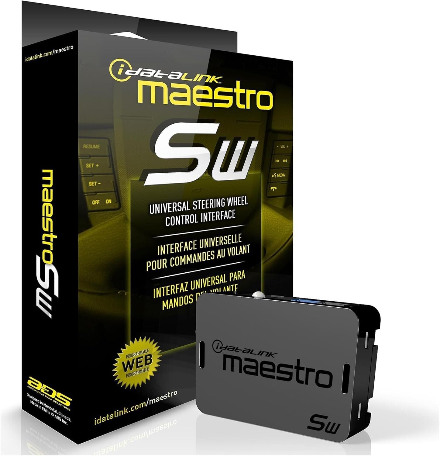 ADS-MSW Analog Steering Wheel Interface - Enhance Your Car Audio Experience