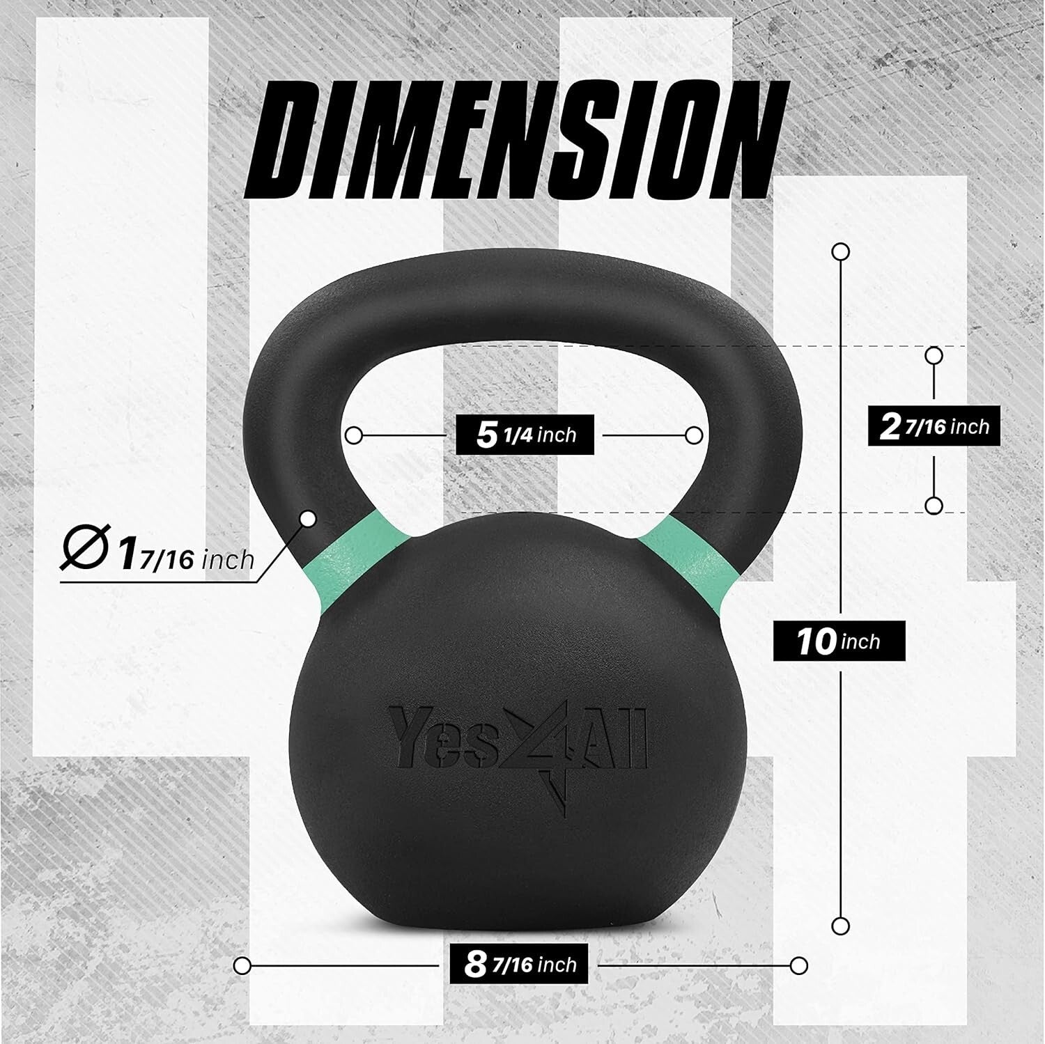 Versatile 20 Kg Cast Iron Kettlebell for Dynamic Strength and Endurance Training