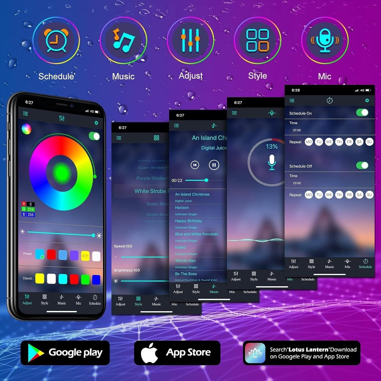 IP68 Waterproof 300ft LED Strip Lights - Perfect for Garden & Pool Lighting