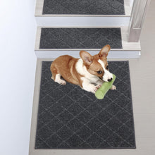 Load image into Gallery viewer, Edging Stair Runners - 30x30 Non-Slip, Water-Resistant for Safe Indoor Steps