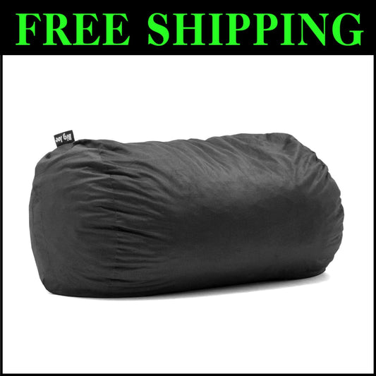 Comfortable 6' Fuf Media Lounger - Ideal for Gaming, Movie Nights, and Relaxing