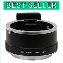 Load image into Gallery viewer, Professional Mamiya 645 Mount to GFX Camera Adapter - Perfect Lens Integration