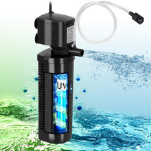 Load image into Gallery viewer, Powerful 5W U-V Internal Filter for Fish Tanks 20-75 Gallons - Fresh &amp; Saltwater