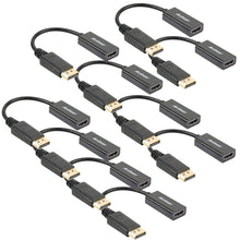 Load image into Gallery viewer, Versatile DisplayPort to HDMI Adapter 10-Pack - Perfect for Streaming &amp; Gaming