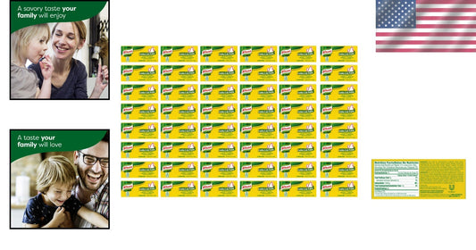 8 Count Naturally Flavored Chicken Bouillon Cubes - Versatile Cooking Essential