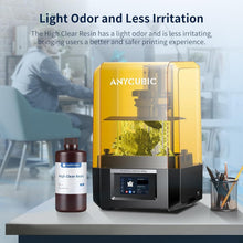 Load image into Gallery viewer, Tough &amp; Transparent 3D Printer Resin, 1kg - Compatible with All LCD/DLP Printers