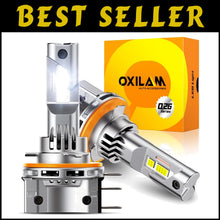 Load image into Gallery viewer, H15 LED Fog Light Bulbs - 6500K Cool White | 400% Brightness, Pack of 2