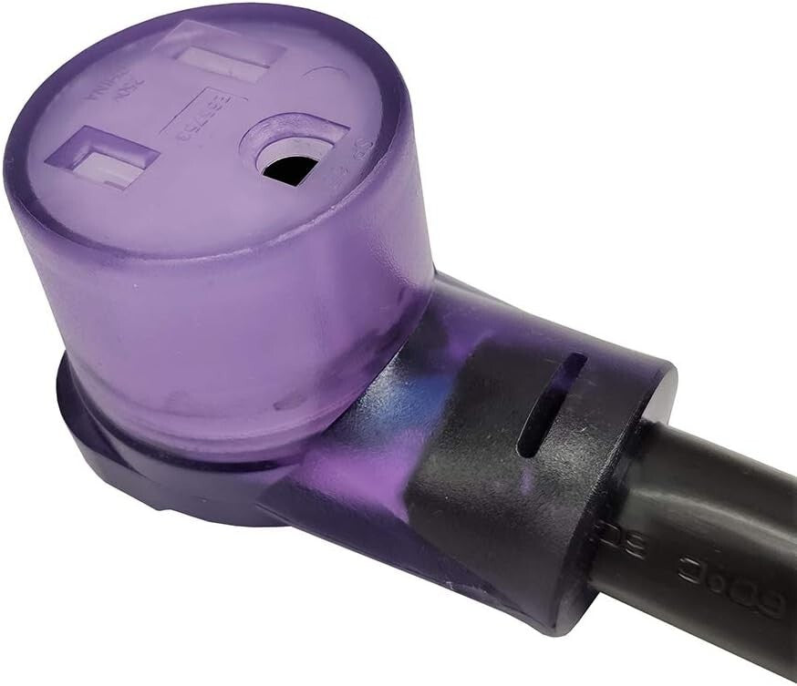 250 Volt NEMA 6-50 Welder Extension Cord, 6AWG 50A 25FT with Lighted Connector