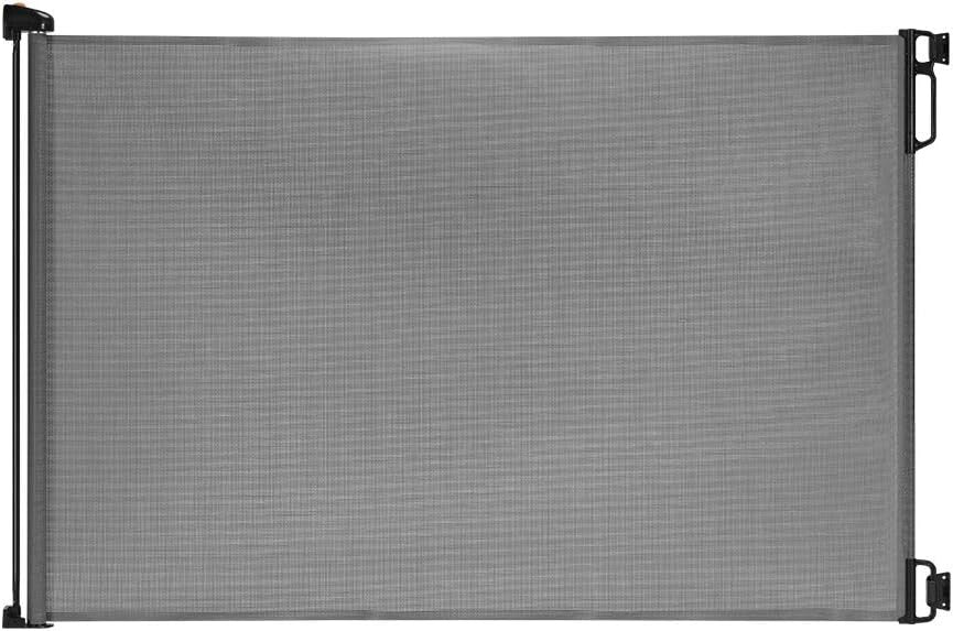 Adjustable Retractable Baby & Pet Gate - 55" Wide, Perfect for Doors & Hallways