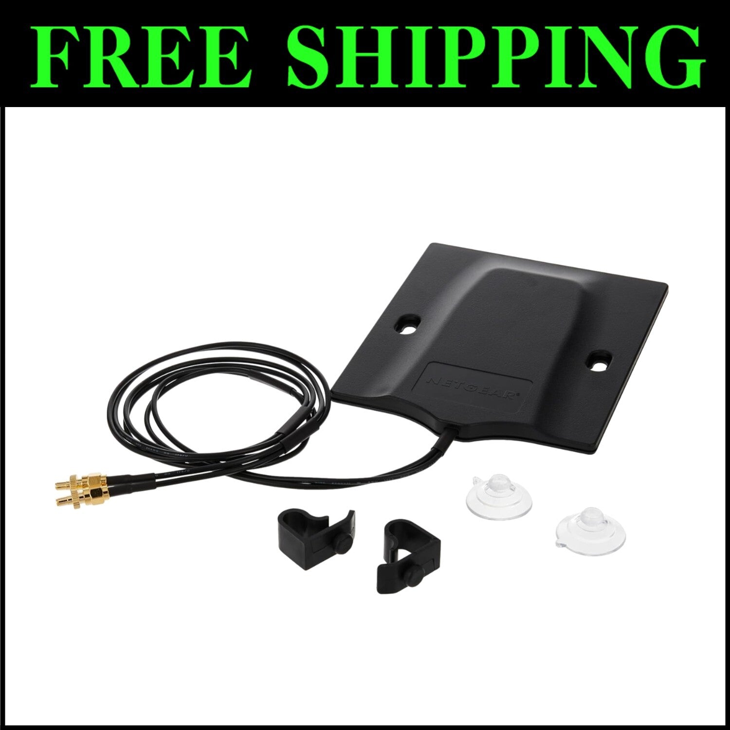 Slim Omnidirectional MIMO Antenna with TS-9 & SMA Connectors for Hotspot Routers