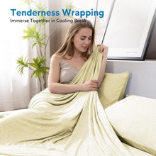 Load image into Gallery viewer, Summer-Ready Cooling Blanket - Stay Cool with Lightweight 90 x 90 Inch Comfort