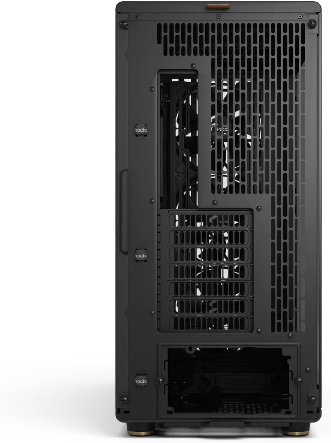 North XL Charcoal Black Gaming Case - Spacious Layout & Enhanced Airflow Design
