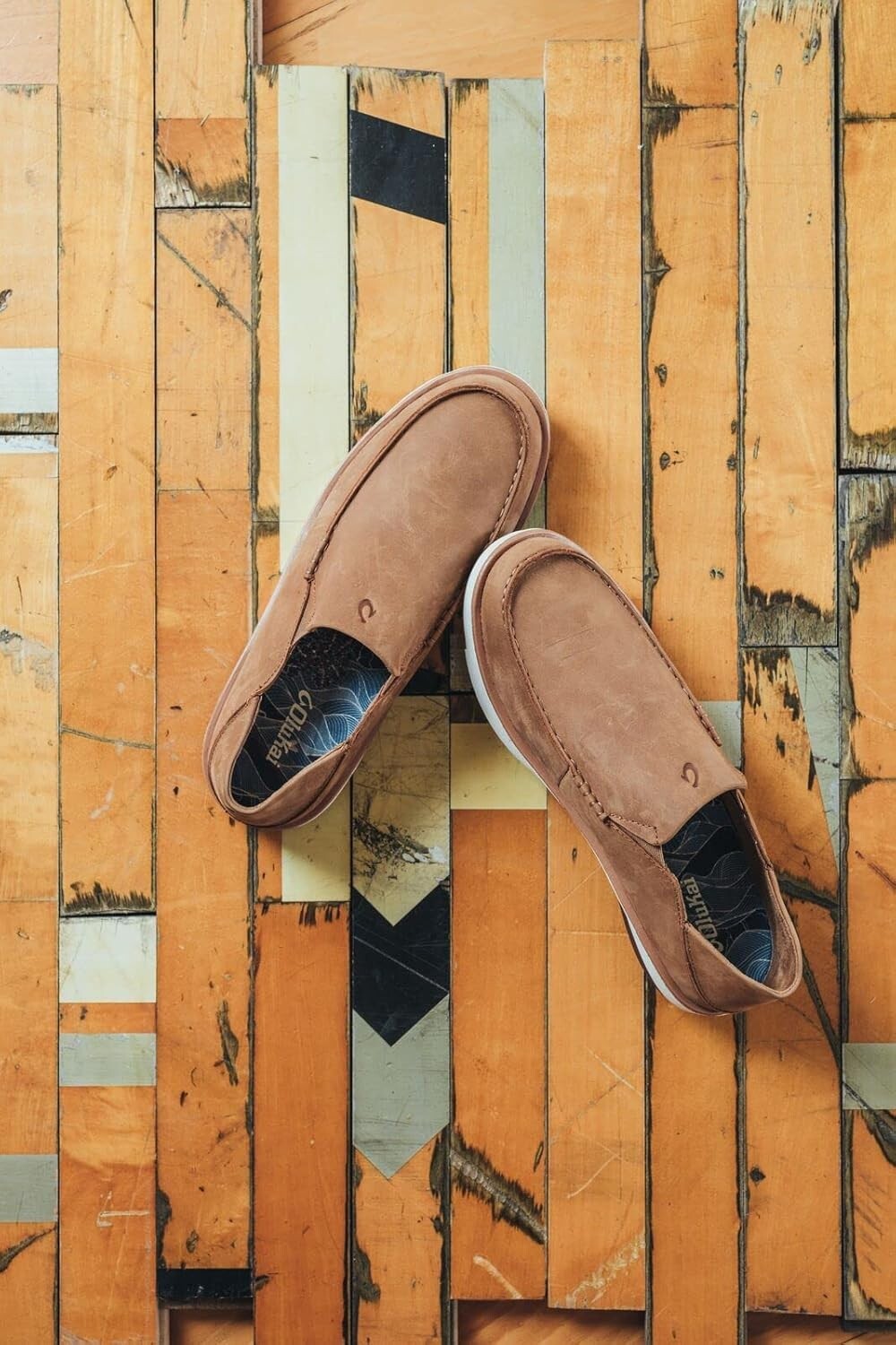 Classic Men's Slip-On Kalia Shoes - Full-Grain Leather & High-Rebound Comfort