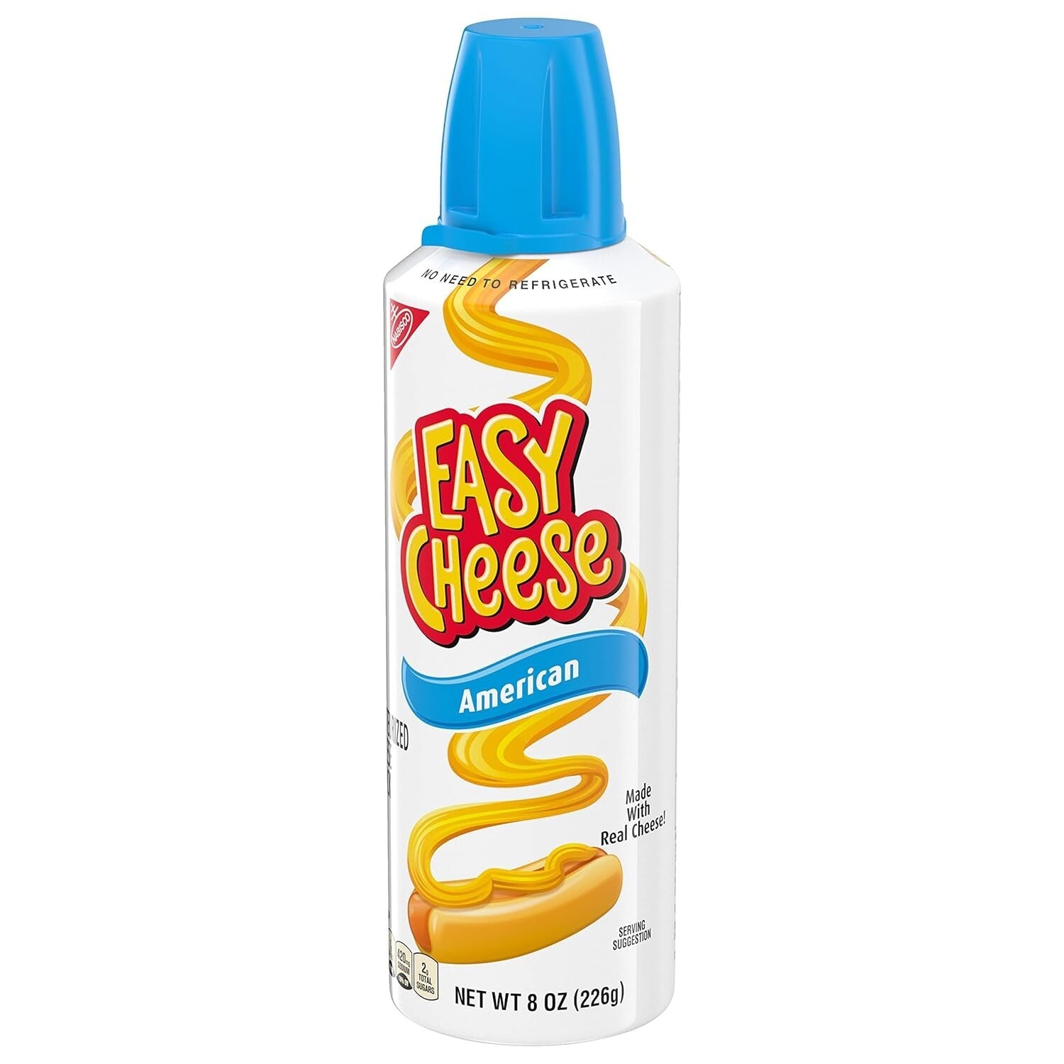 Bulk 12-Pack of Fun and Spreadable American Cheese Spray - Kids & Adults Loved