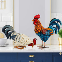 Load image into Gallery viewer, Weather-Resistant Outdoor Chicken Statues for Vibrant Lawn Decoration