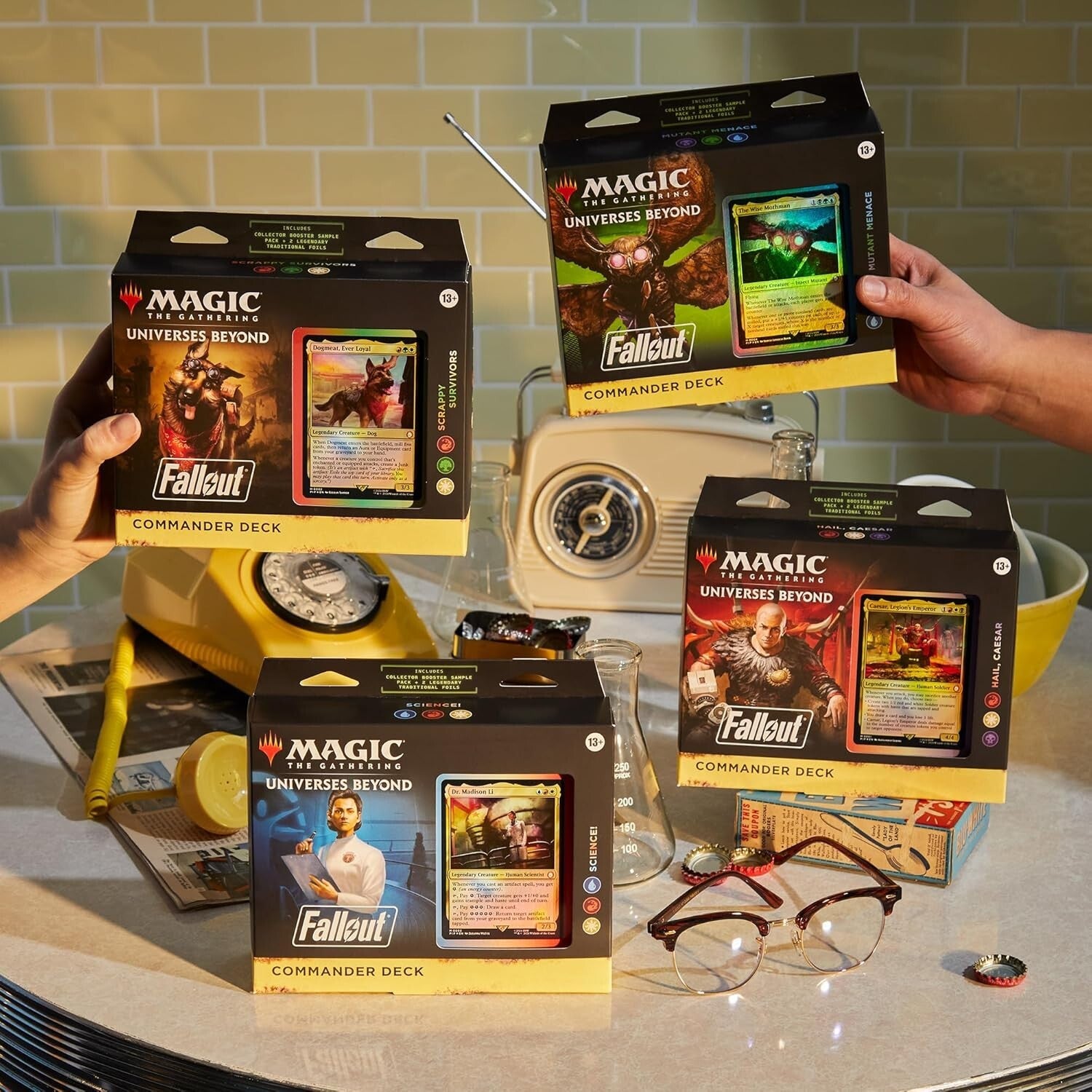 Strategic Fallout MTG Deck Bundle – Includes Hail Caesar, Survivors, & More