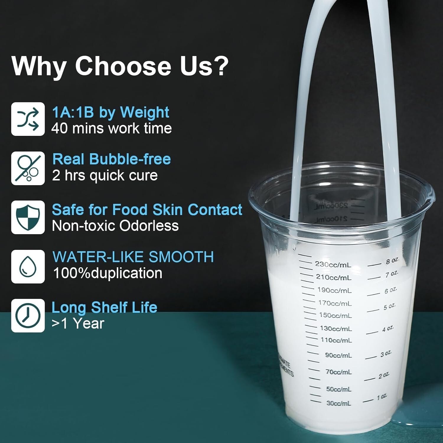 Versatile Mold Making Kit - 148 oz Super Elastic Silicone for Candle & Soap