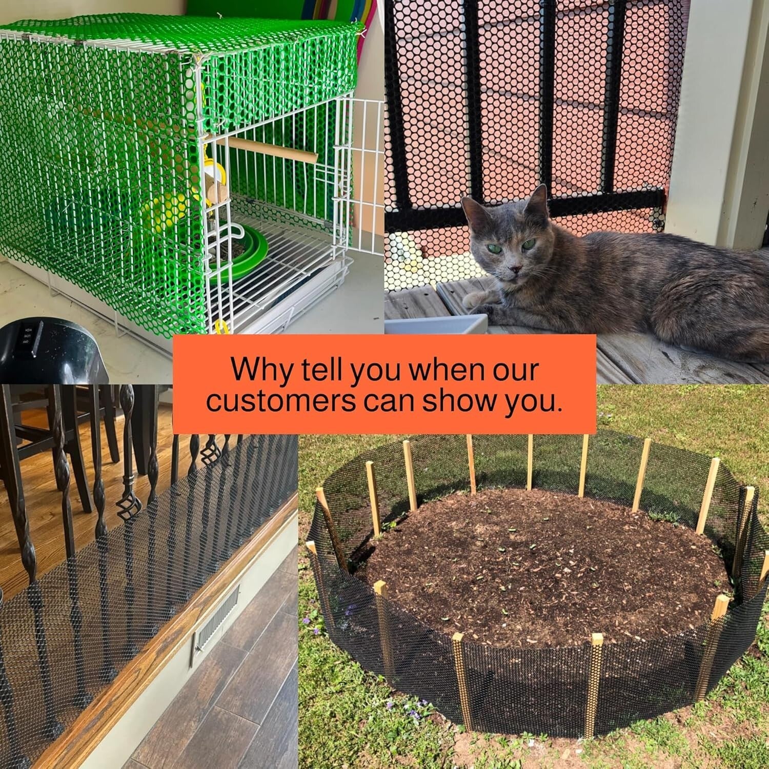 Weatherproof Chicken Wire Fencing - 2 Pack, 15.71" x 10ft for Pets & Gardens