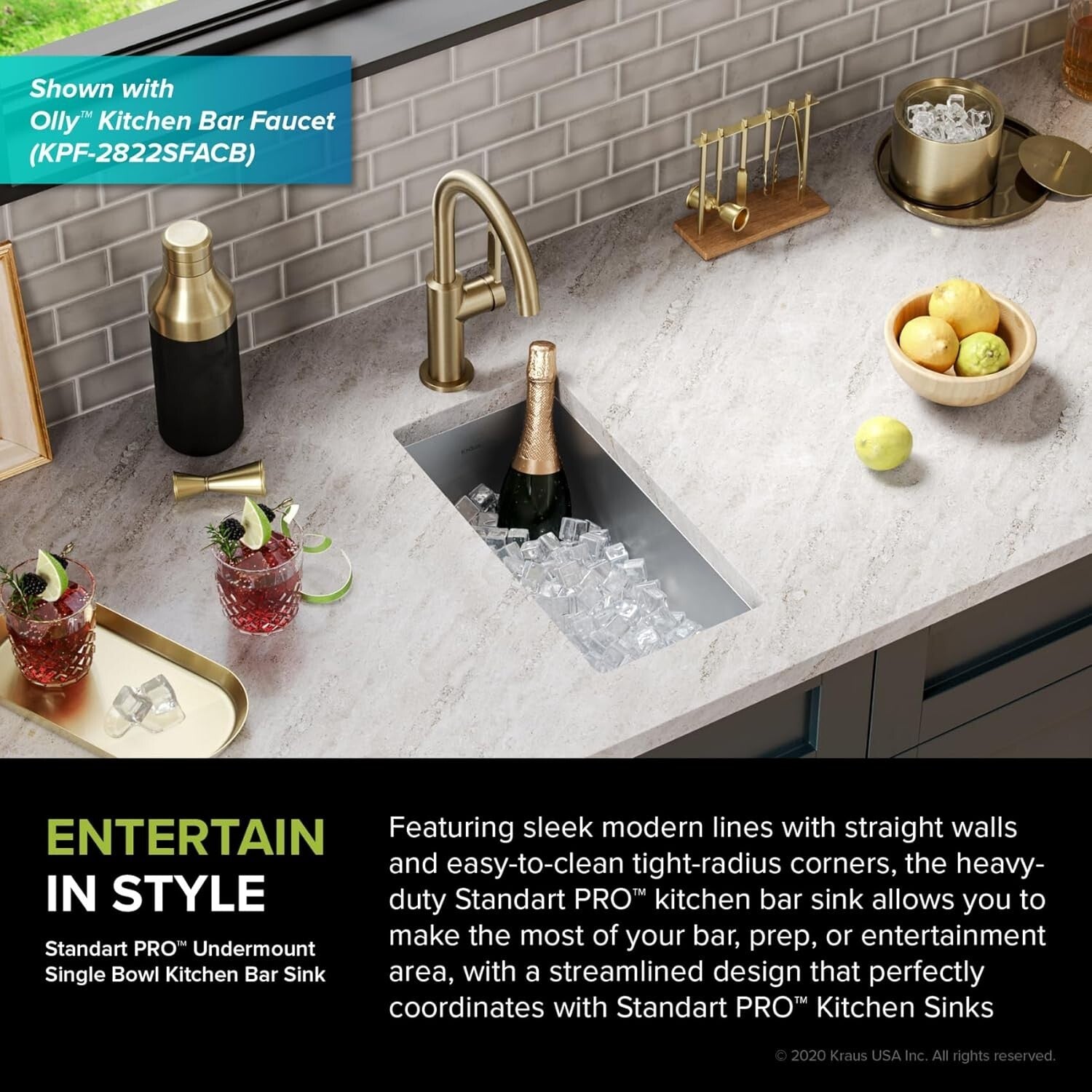 Premium 10-Inch Stainless Steel Undermount Sink - Complete with Drain Assembly