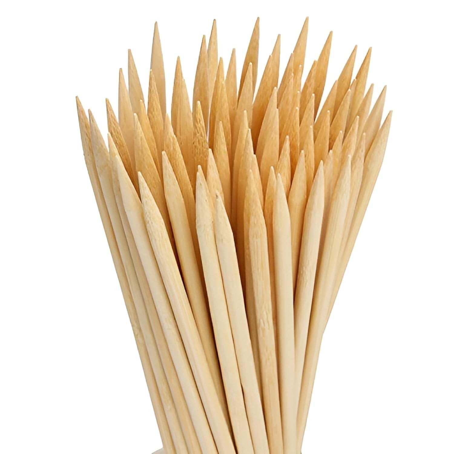 Party-Ready Birchwood Corn Dog Skewers 8.5" - Pack of 1005 Semi-Pointed Tips