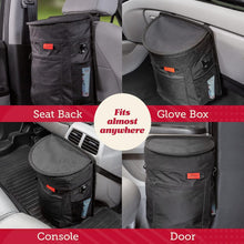 Load image into Gallery viewer, Stylish Car Trash Bin Set - Waterproof, 2.5-Gallon Capacity for Organized Travel