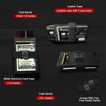 Load image into Gallery viewer, Lightweight Aluminum Card Holder Wallet - Holds 14 Cards, Pop-Up Design