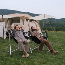 Load image into Gallery viewer, Ergonomic Foldable Hammock Chair with Cup Holder - Ultimate Outdoor Comfort