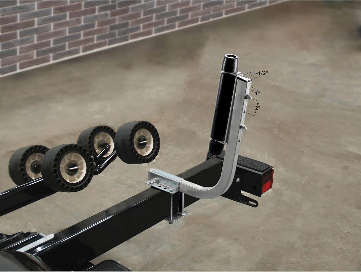 Efficient Heavy-Duty Guide-On System with Custom-Formed Arms - 14" Adjustability