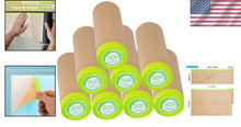Load image into Gallery viewer, Tear-Resistant Pre-Taped Brown Kraft Paper - 8x Rolls for All-Purpose Painting