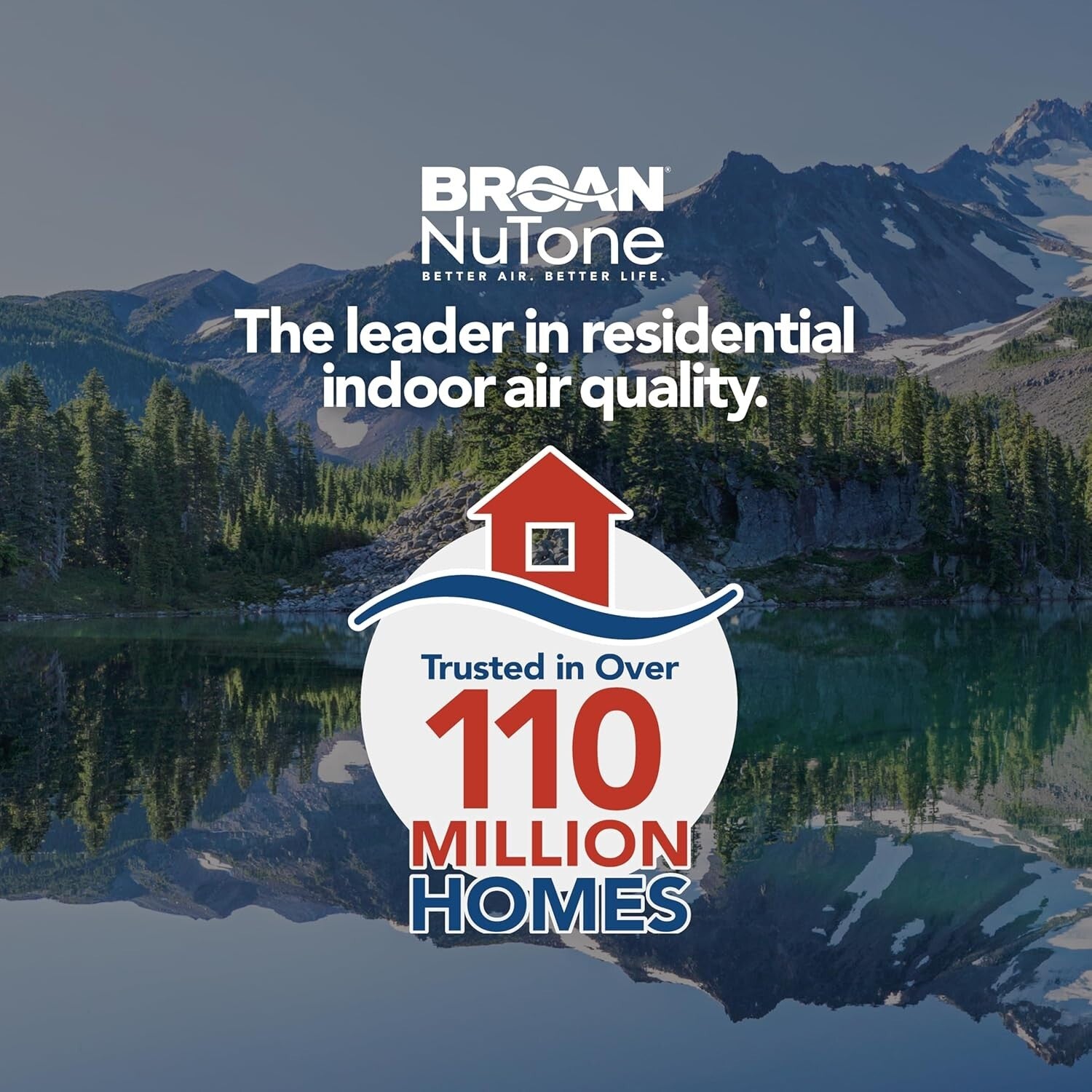 High Efficiency 80 CFM Ceiling Mount Bathroom Fan - Silent Operation 0.4 Sones