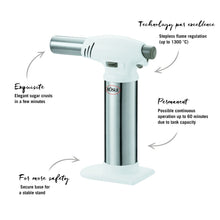 Load image into Gallery viewer, Lightweight Adjustable Kitchen Torch with Sturdy Stand - Culinary Essential