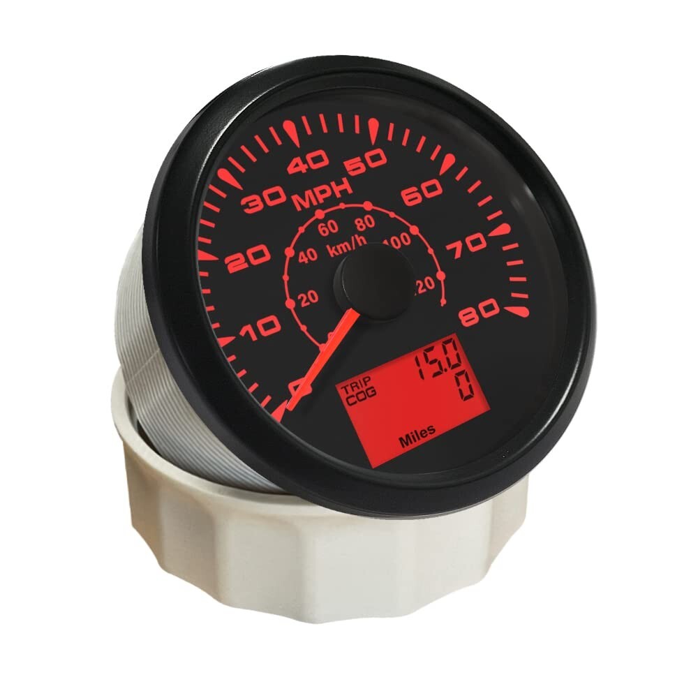 High-Performance GPS Speedometer Odometer for ATV/UTV - 85mm Waterproof Gauge