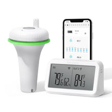 Load image into Gallery viewer, Advanced Wi-Fi Pool Thermometer Set - Wireless Monitoring for Precision &amp; Safety