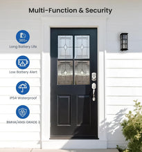 Load image into Gallery viewer, Biometric Electronic Keypad Deadbolt - 4-in-1 Fingerprint and Passcode Access